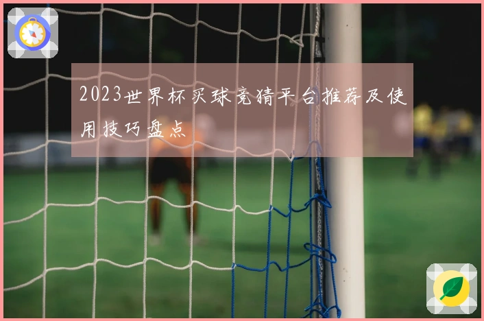 2023世界杯买球竞猜平台推荐及使用技巧盘点